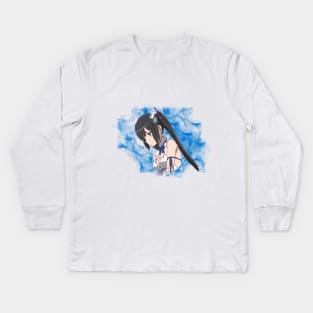 Danmachi - Goddess Hestia Kids Long Sleeve T-Shirt